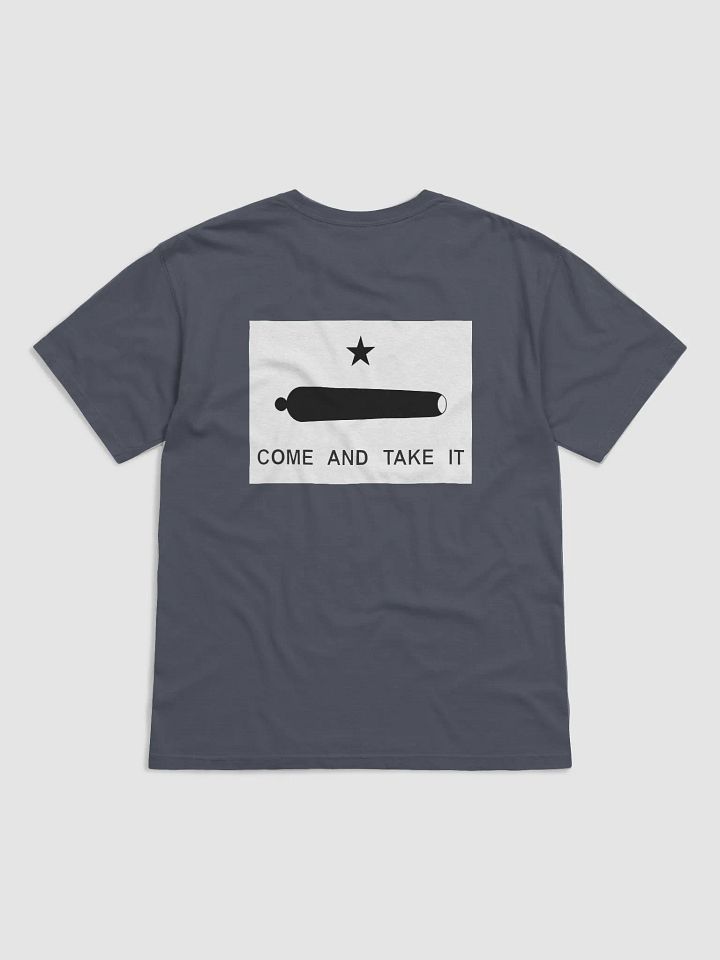 Pocket-Sized Revolt Tee – "Come and Take It (Graphite) product image (2)