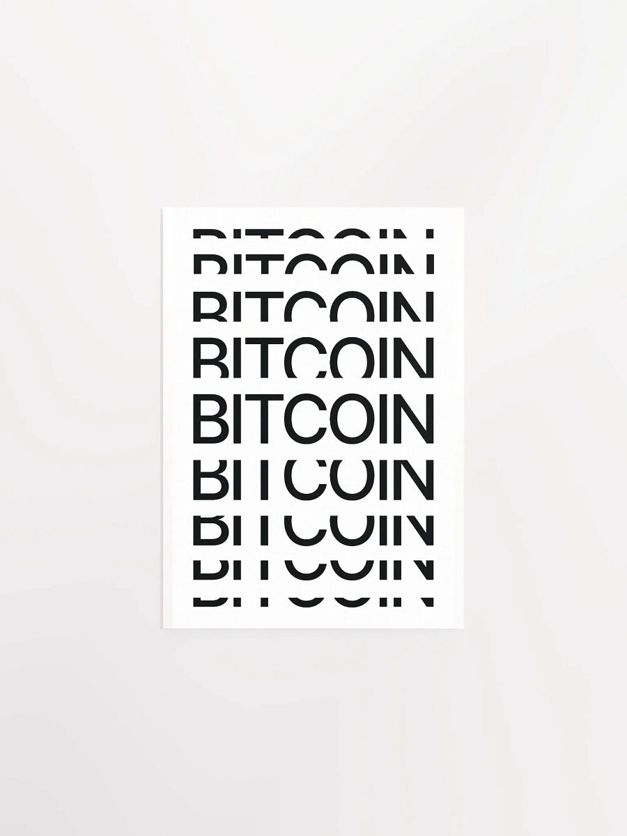 Bitcoin Expansion Poster (white) product image (1)