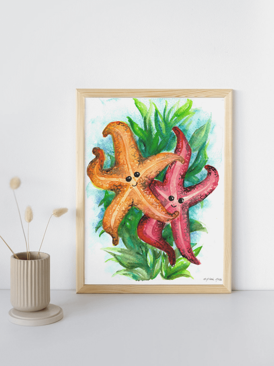 Star Pals Giclée Art Print product image (2)
