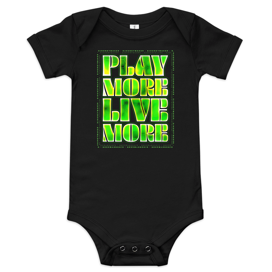 Play More Live More Short Sleeve One Piece product image (3)
