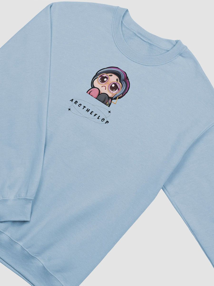 arc yui beg light blue crewneck product image (3)