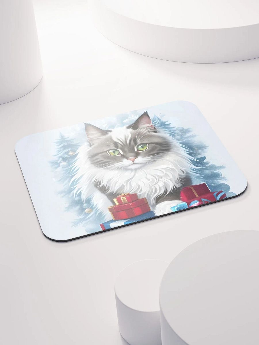 Christmas Kitty Surprise Mouse Pad product image (5)
