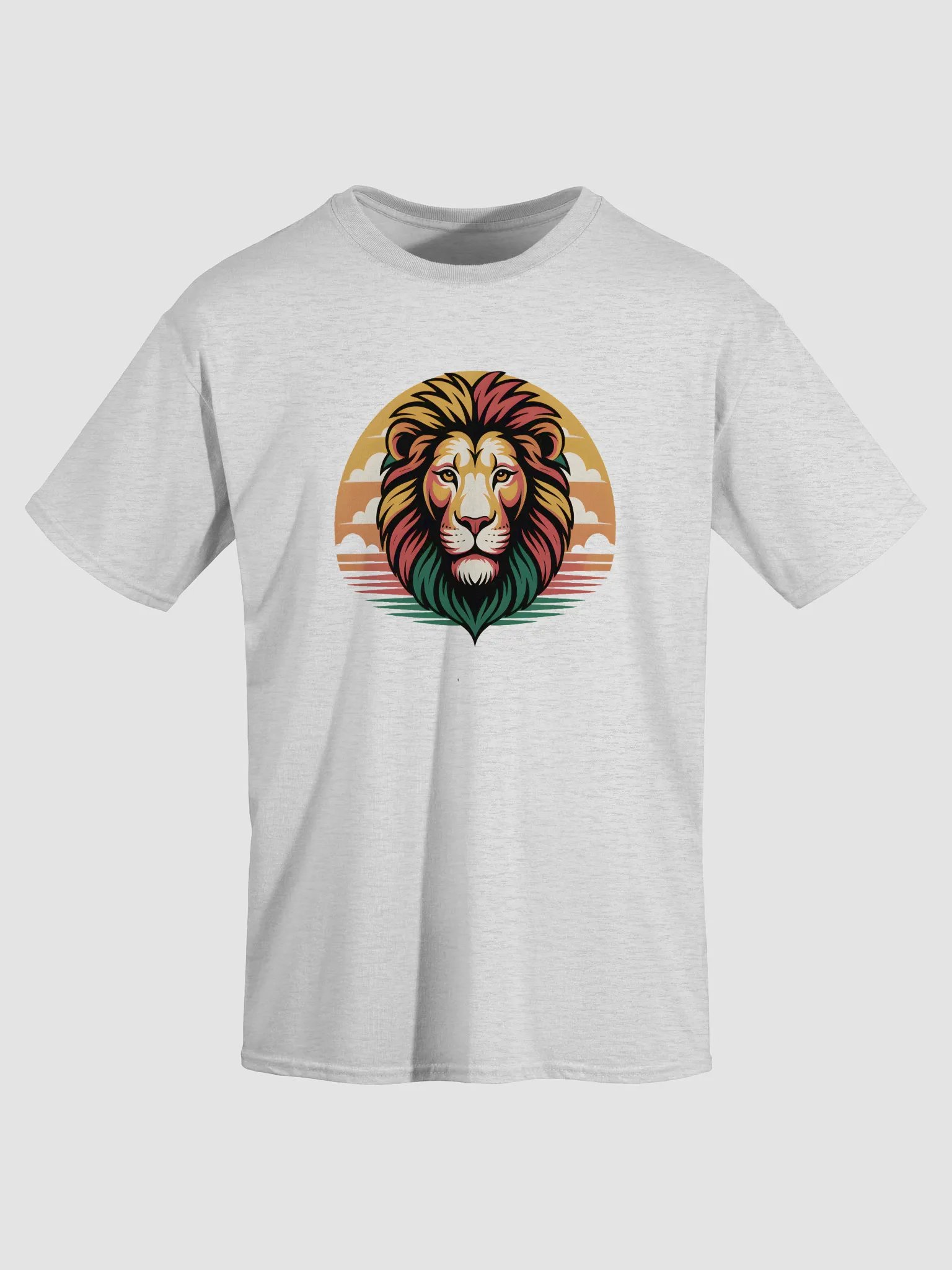 Sunset Lion Relaxed Unisex Tee product image (1)