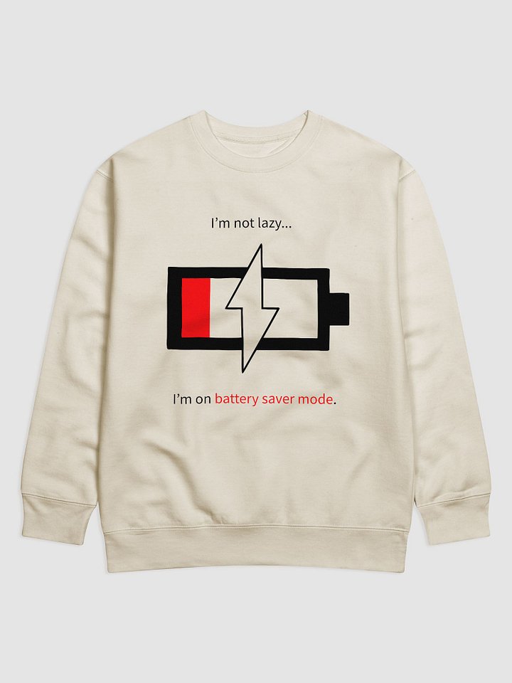 I'm not lazy...I'm on battery saver mode. product image (3)