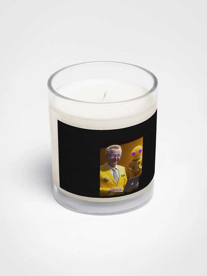 Gramps and Artie of Artificial Idiot Jokes candle product image (2)