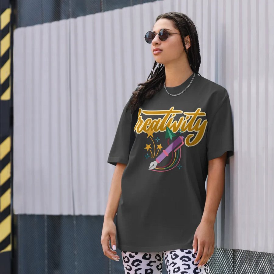 Creativity unisex t-shirt product image (2)