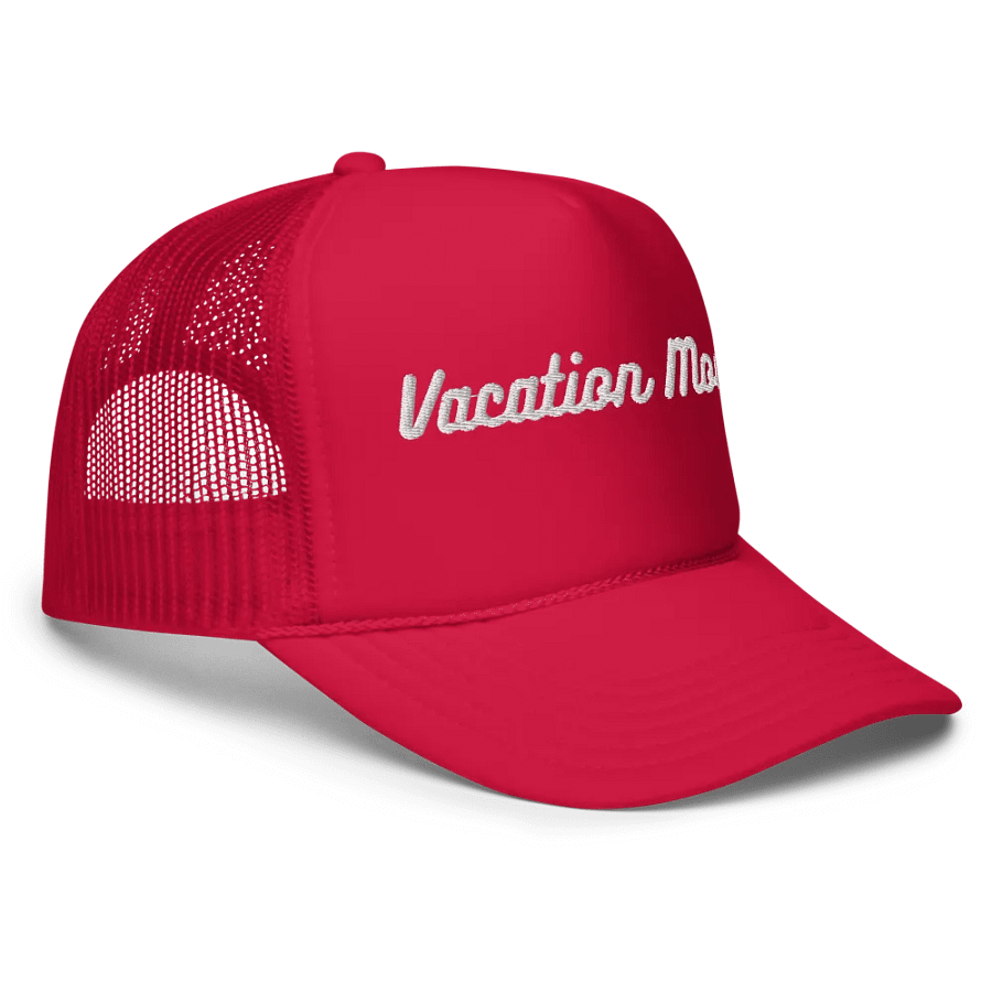 Otto Foam Trucker Hat | Vacation mode product image (1)