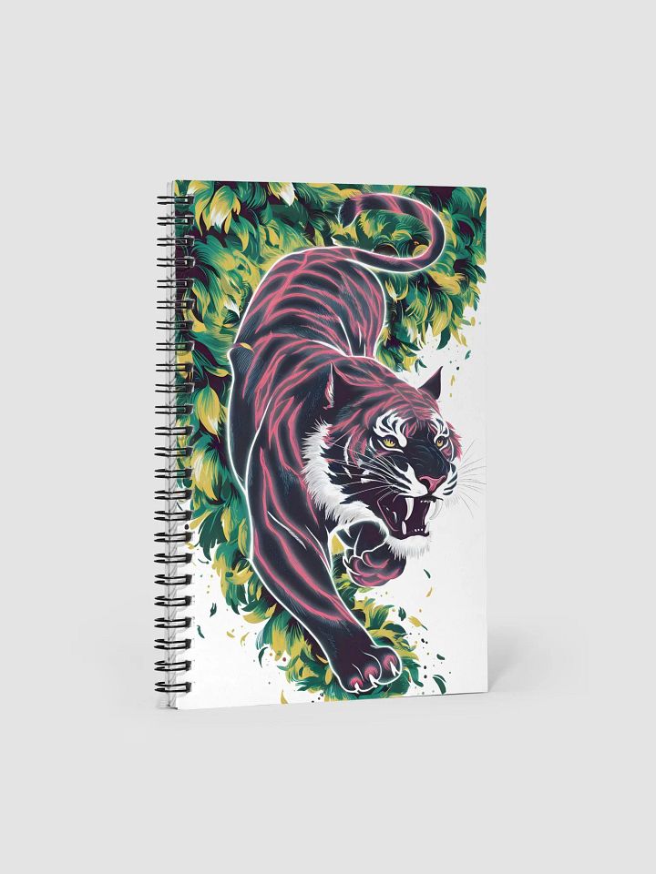 Vibrant Tiger Roar Spiral Notebook product image (2)