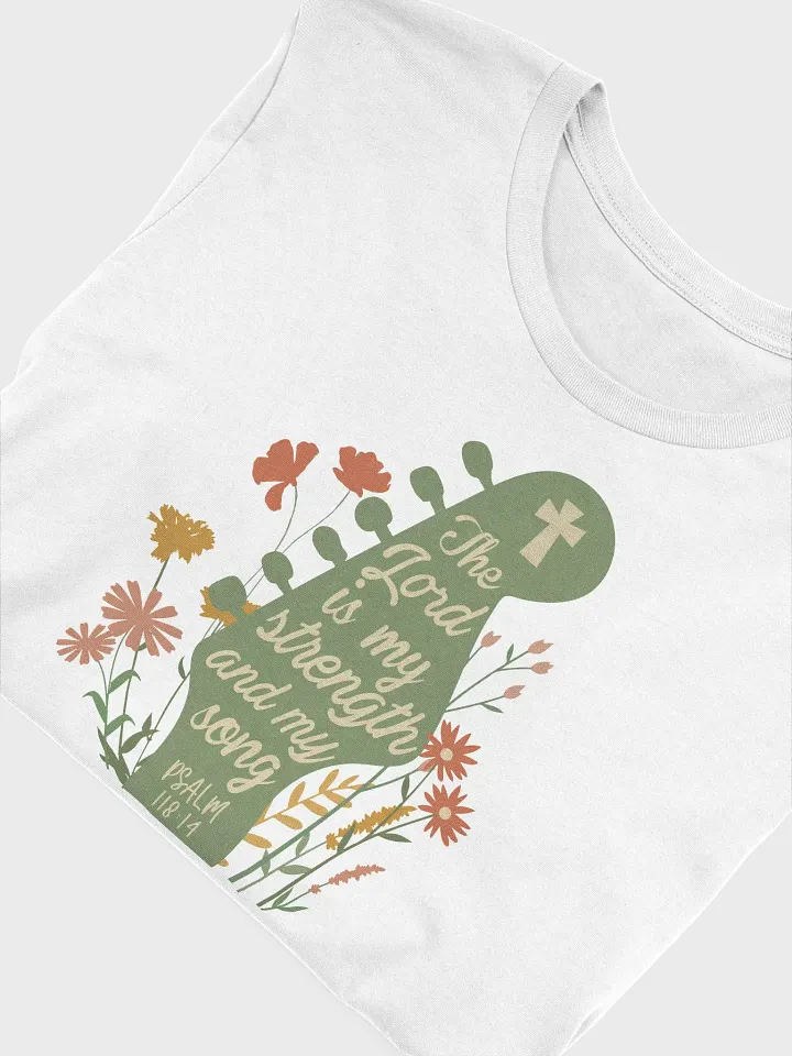 Psalm 118:14 Floral Tee product image (61)
