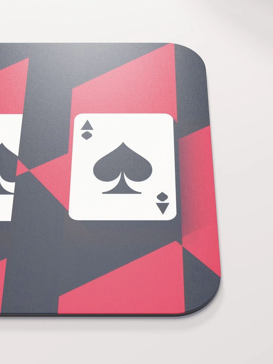 Ace of Spades Geometric Mouse Pad product image (5)