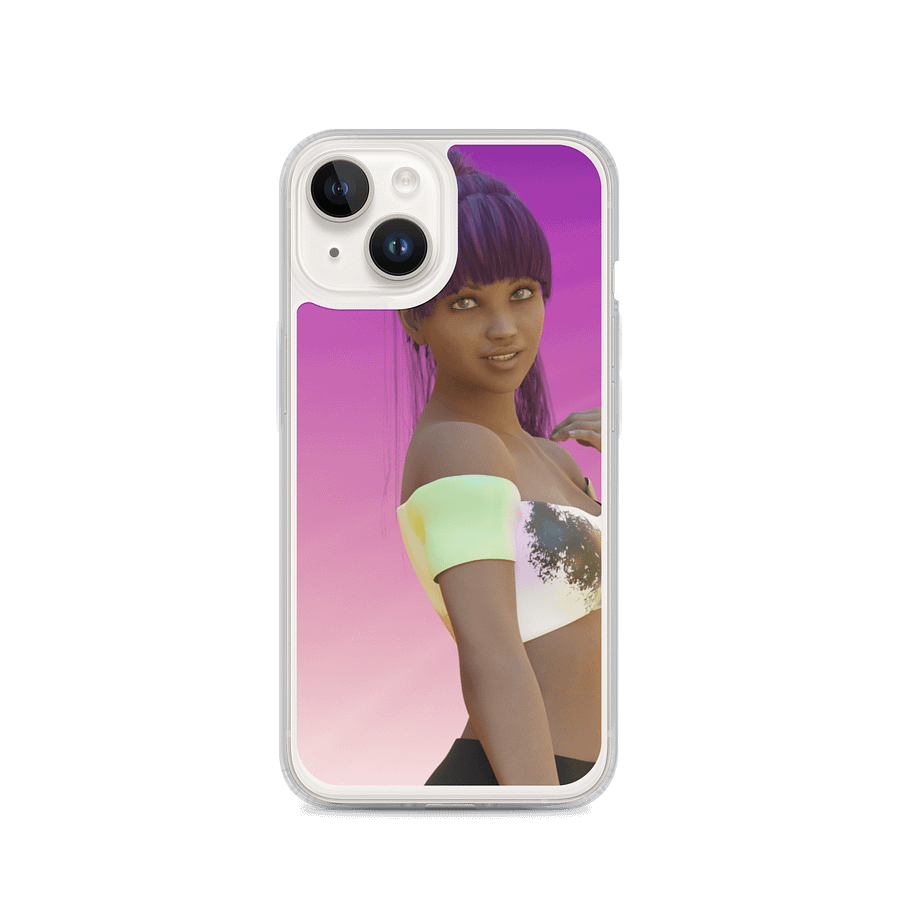 Purple Haze iPhone® MagSafe® Clear Case product image (4)