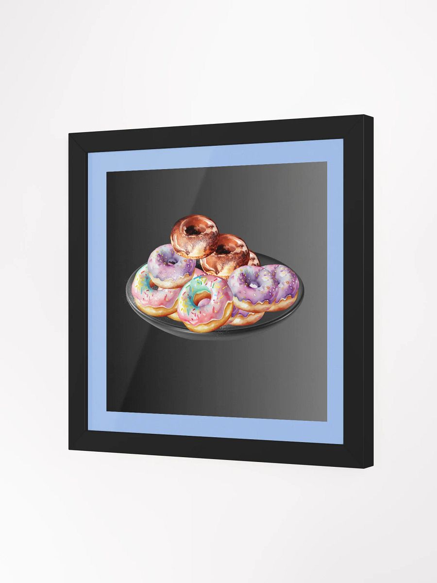 Gourmet Donut Delight Framed Poster product image (4)