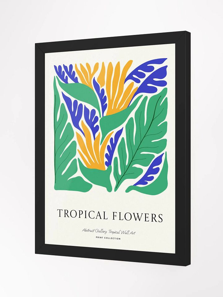 Tropical Flowers - Framed Poster product image (2)