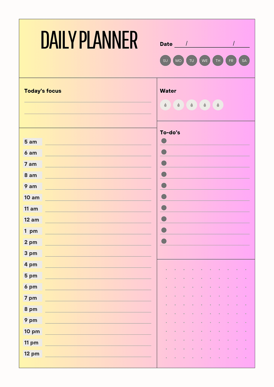 Daily Planner product image (2)