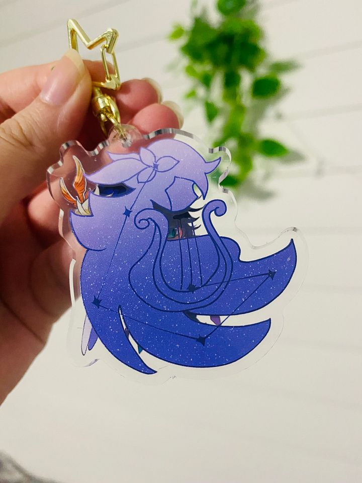 Venti 3D Printing Acrylic Keychain product image (2)