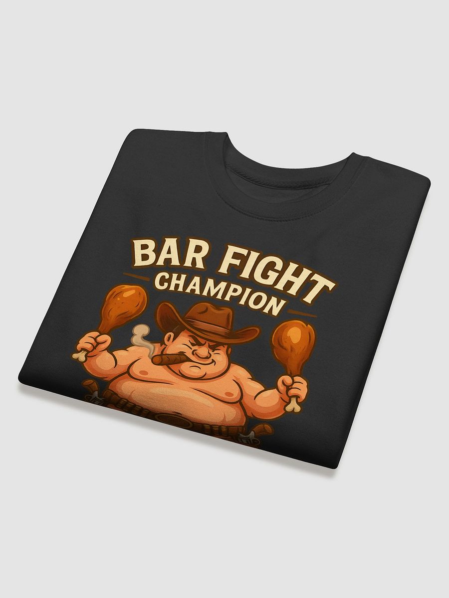 Sumo Cowboy Bar Fight Champion Sweatshirt product image (4)