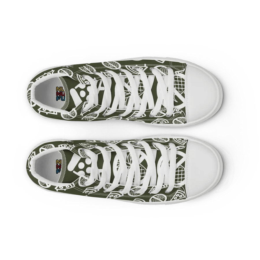 Blasphemy High Top Olive/White Male product image (7)