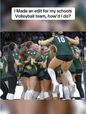 @csuathletics @Colorado State Volleyball #edit #coloradostate #csu #volleyball #iambeauwilliams
