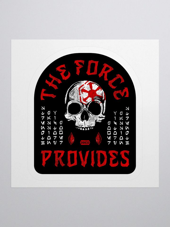 The Force Provides - Passion - Sticker product image (1)