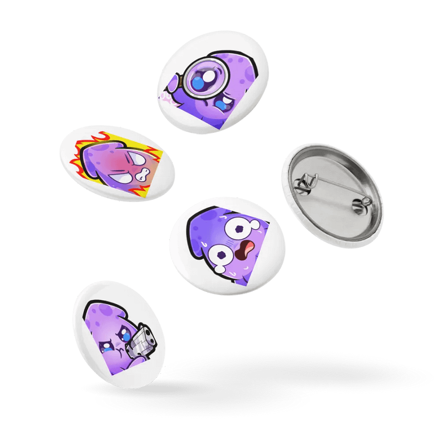 Squid Emote Pin Set [2] product image (5)