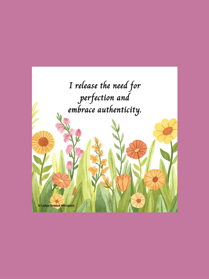 Inspirational Floral Affirmation Cards- Set 2 product image (1)