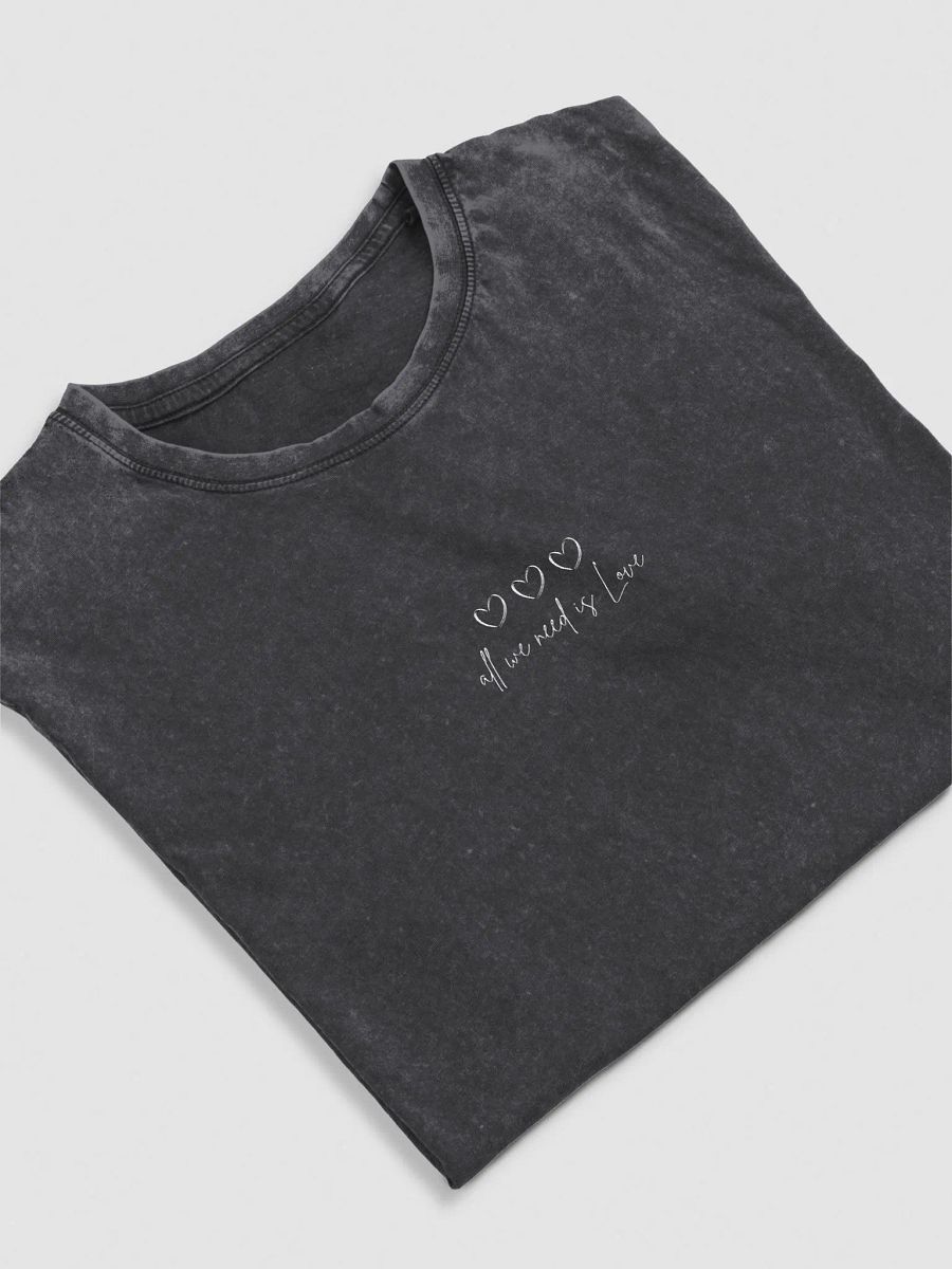 All we need is love | Unisex Denim T-Shirt product image (9)