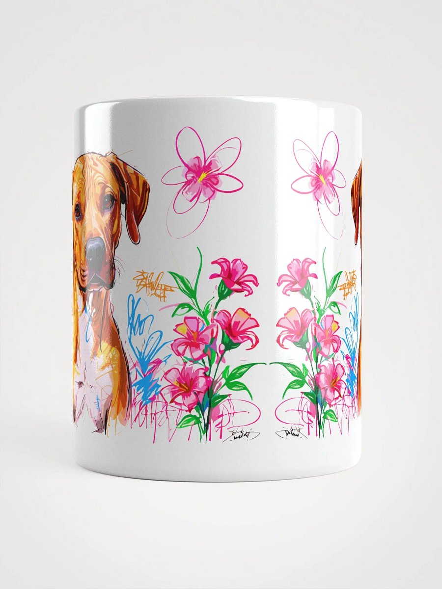 Scribbles Rhodesian Ridgeback 8 , Mug product image (9)