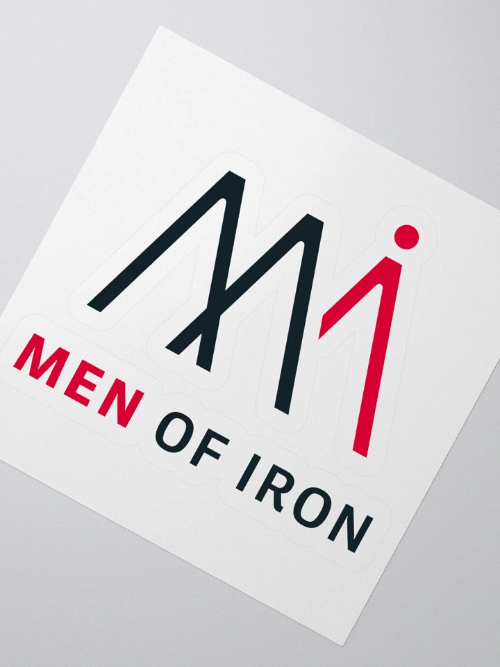 Men of Iron Sticker product image (4)