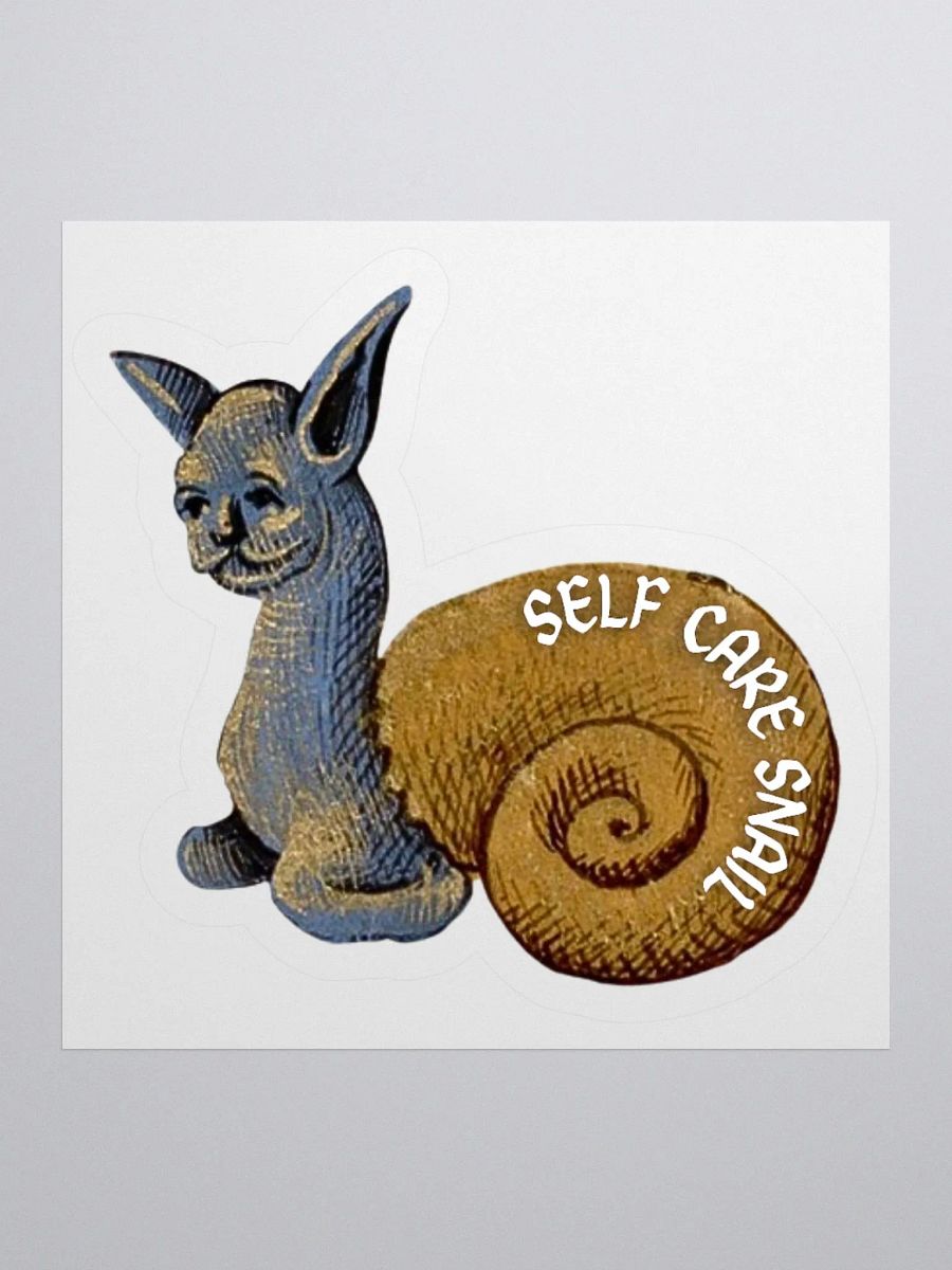 Self Care Snail Sticker product image (3)