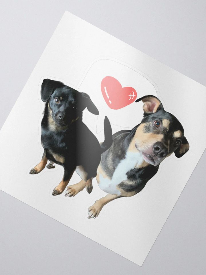 IRL Puppy Love Kiss-Cut Sticker product image (2)
