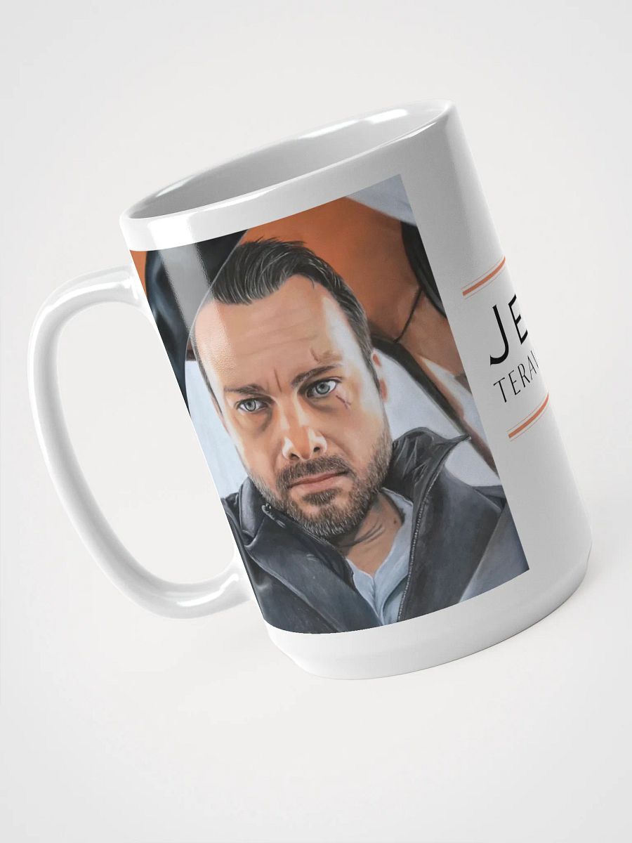 Through the Lens – Jeff Teravainen Pastel Portrait Mug (15 oz) product image (3)