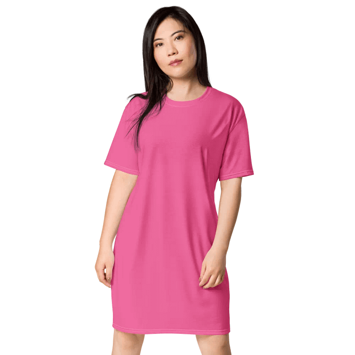 Brilliant Rose T-Shirt Dress product image (1)