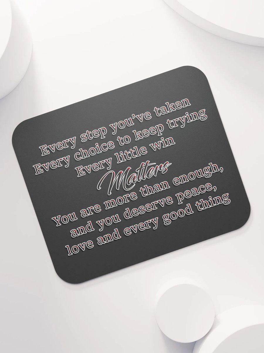 Positivity - Every Step Mouse Pad product image (7)