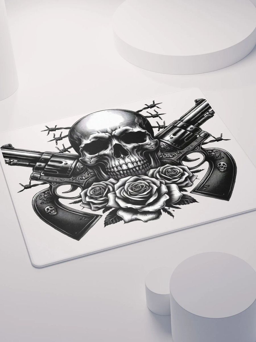 Skull and Roses Gaming Mouse Pad product image (7)