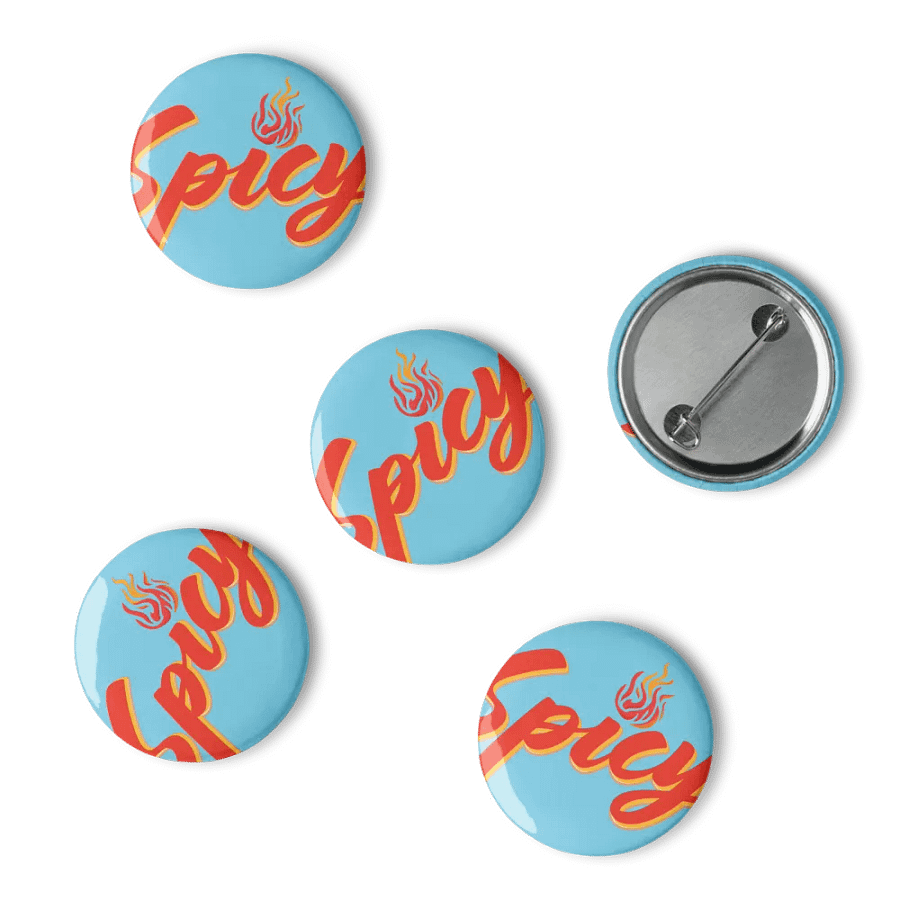 Spicy Dodgeball Club Pin Button Set product image (4)