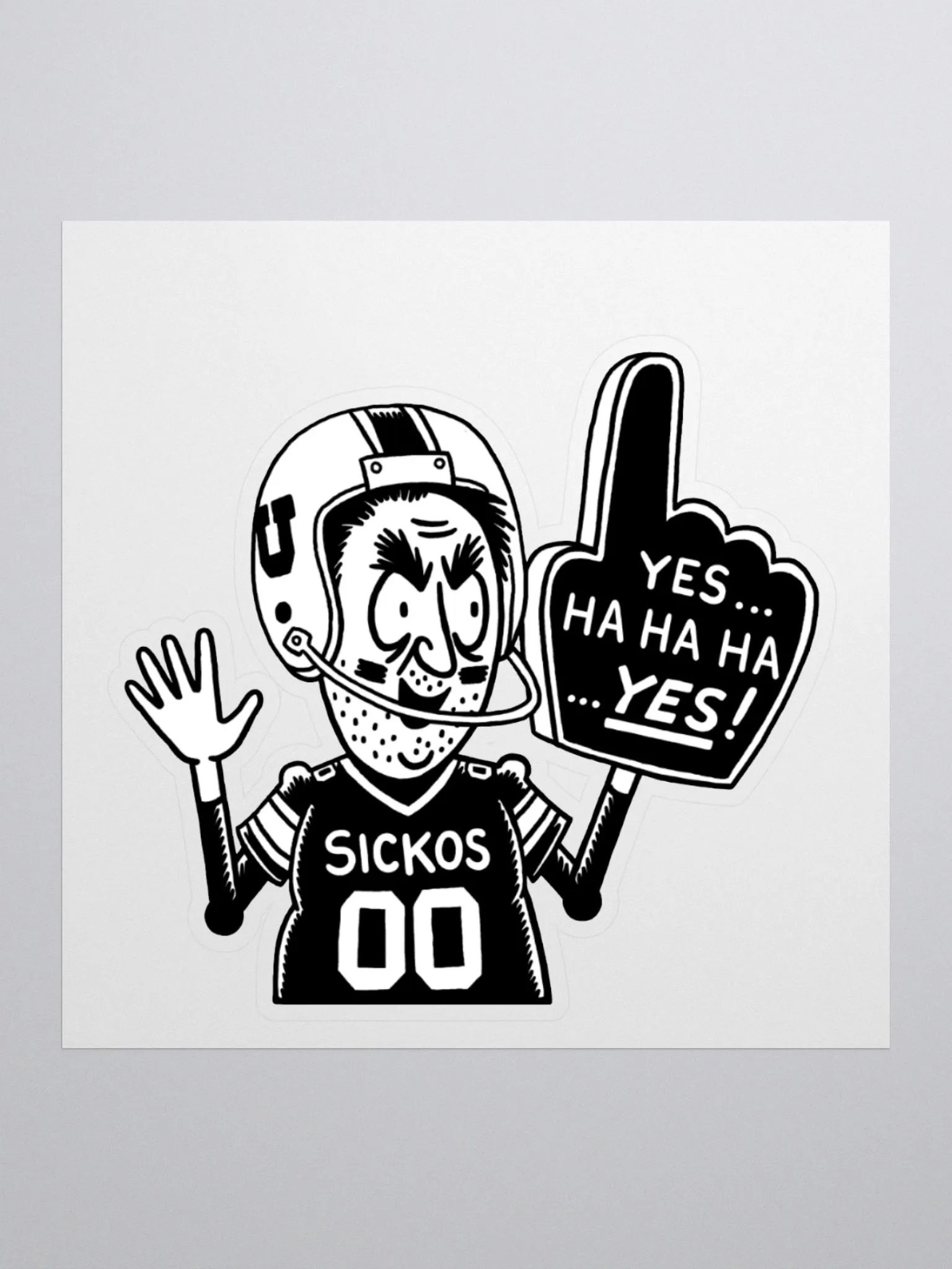 Sickos Football Guy Sticker product image (1)