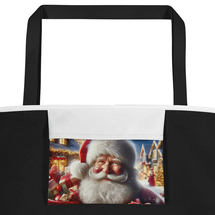 Love Joy Santa With Gifts Tote Bag product image (2)