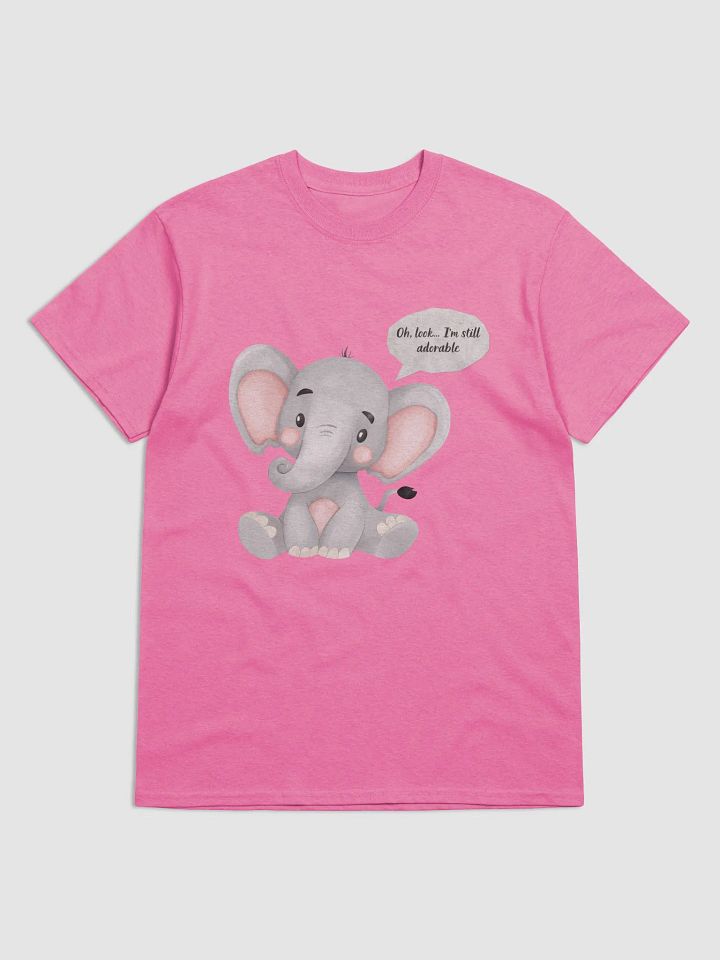 Adorable Elephant Speech Bubble T-Shirt product image (6)