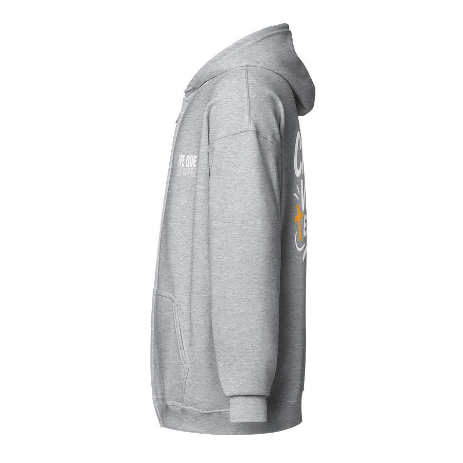 Sudadera Unisex con Capucha y Cremallera | Cristo vive en mí product image (3)