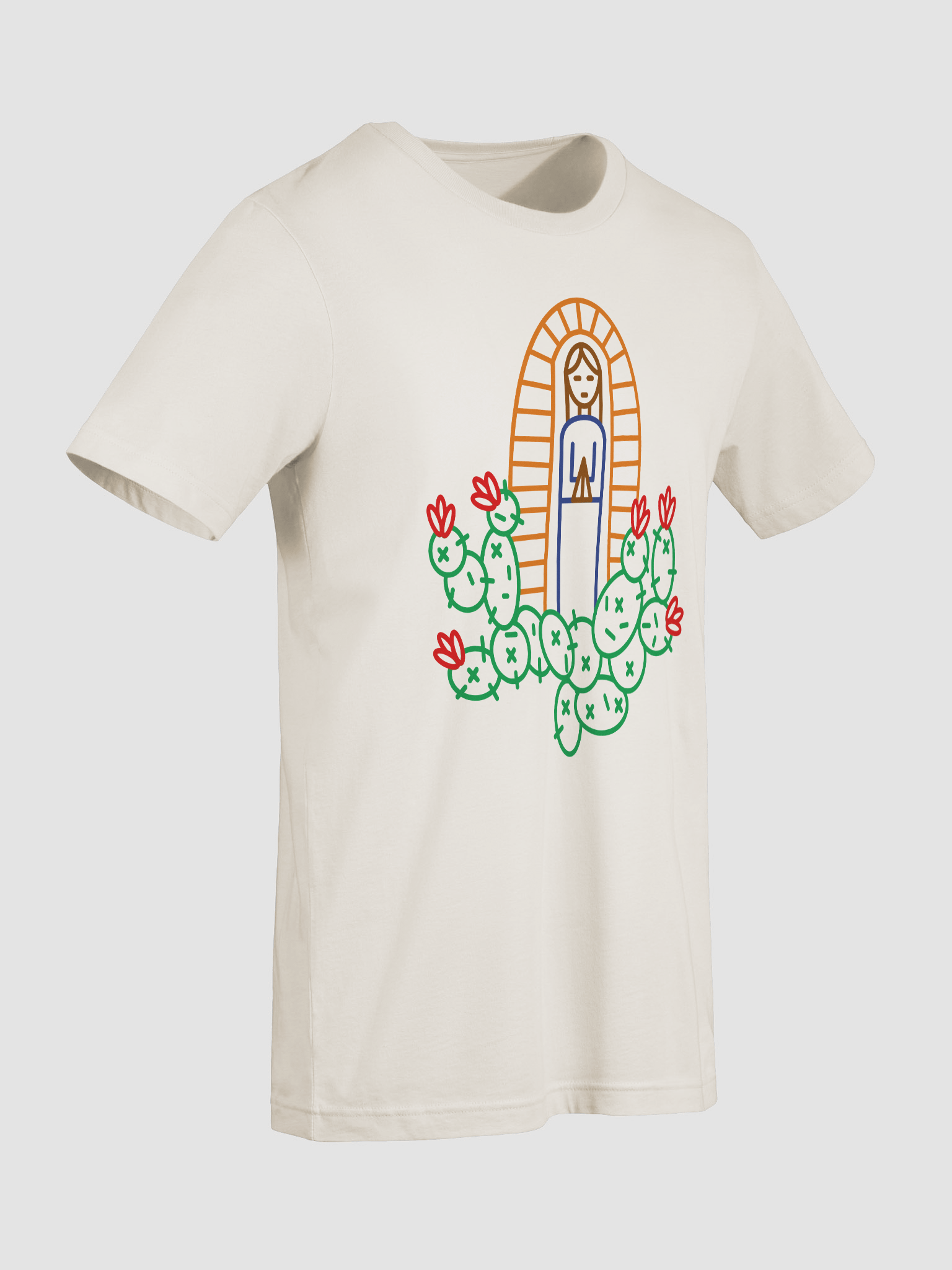 Minimalist Virgin of Guadalupe T-shirt product image (26)