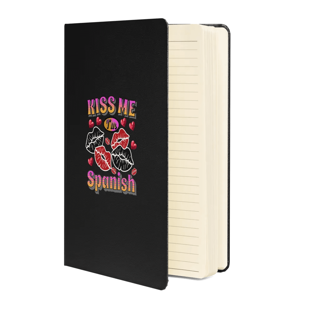 Kiss Me Im Spanish Hardcover Notebook product image (2)