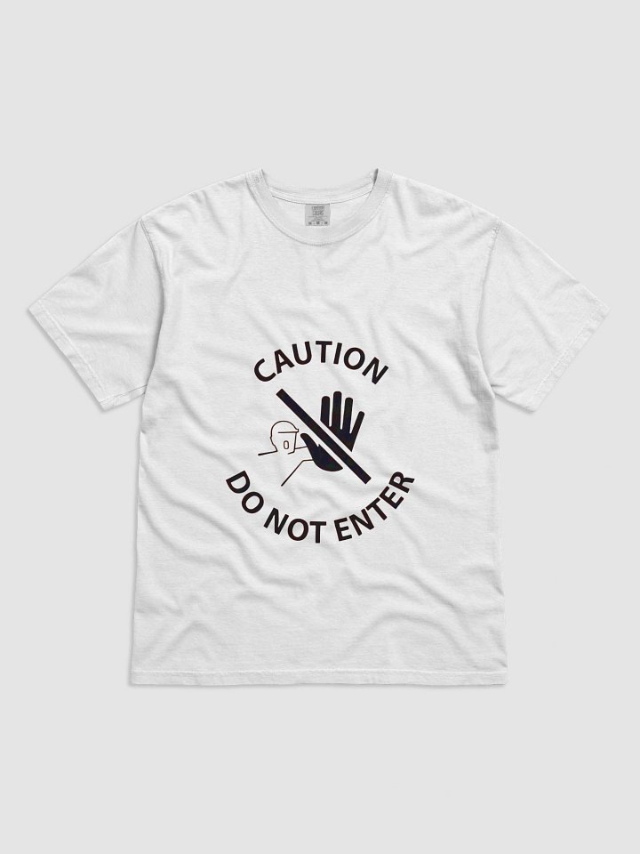 Caution Machinery Comfort T-shirt product image (1)