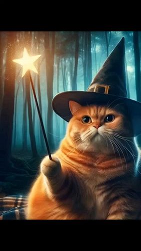 Wizard cat may grant your wishes #catsofinstagram
