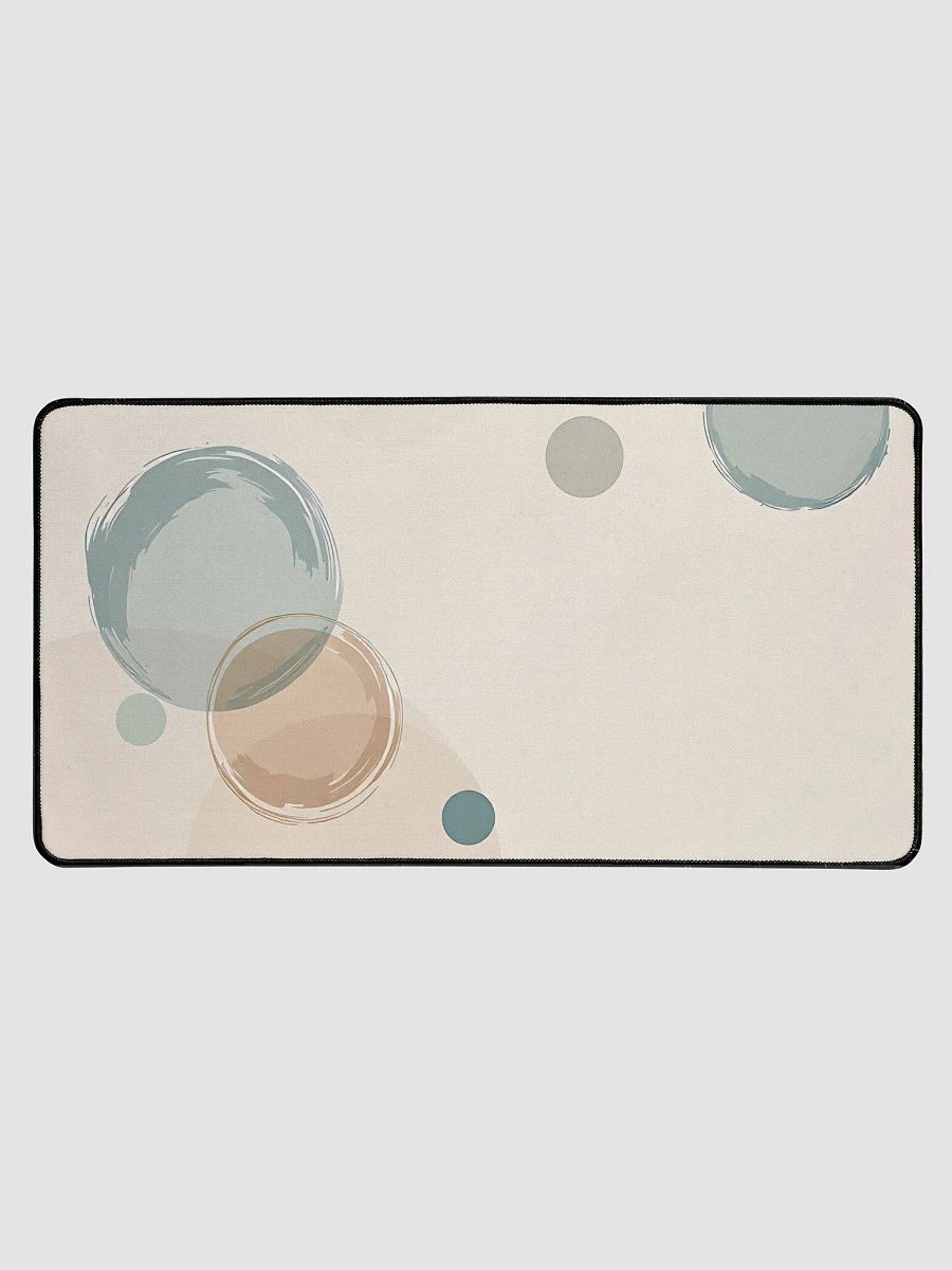 Abstract Circles Desk Mat product image (1)