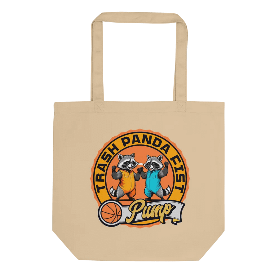 Trash Panda Fist Pump Basketball Eco Tote product image (1)