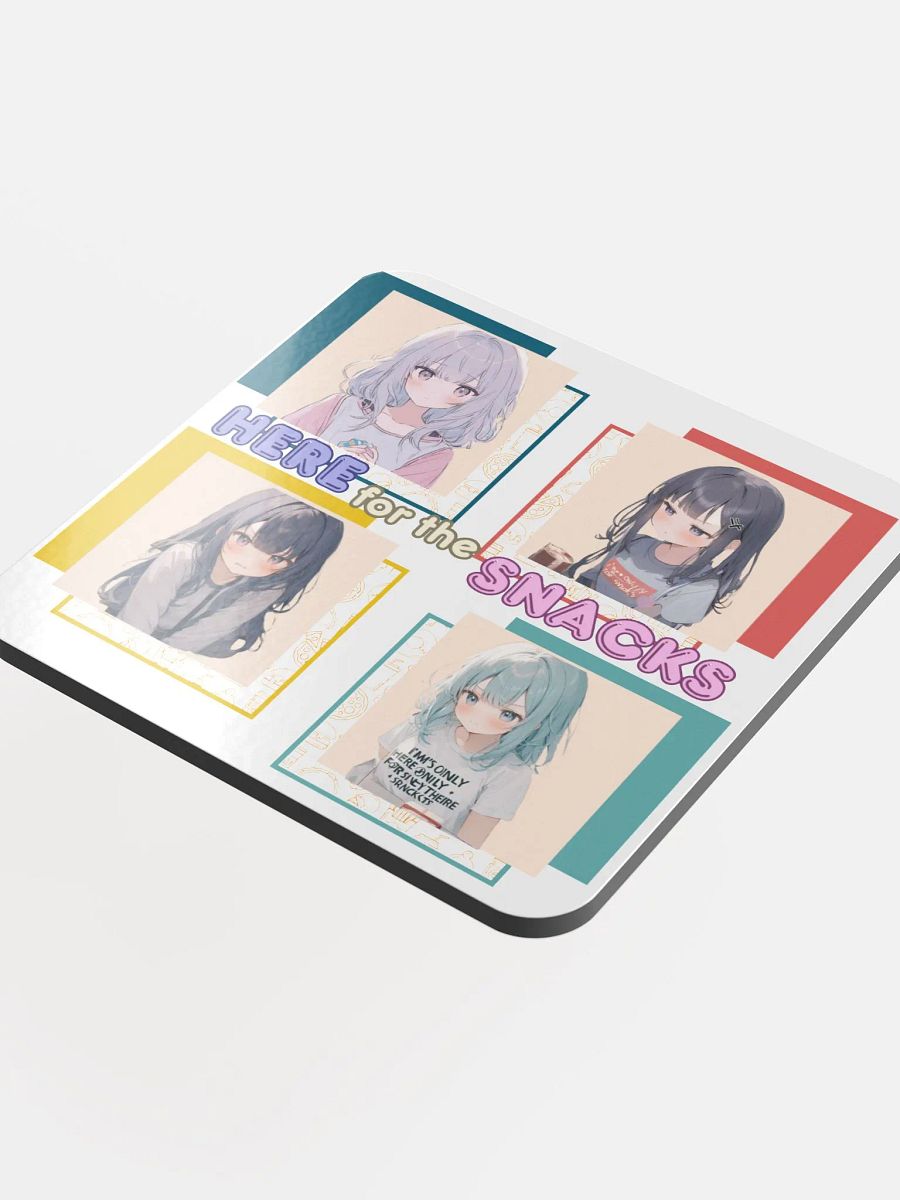 Anime Snack Attack Cork Coaster product image (4)