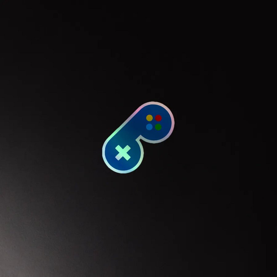 Holographic Sticker - CapnKentroller product image (3)