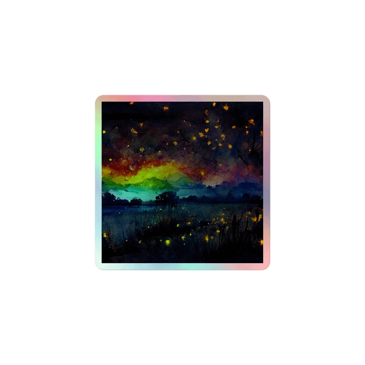 Aurora Dreams Holographic Sticker Sheet product image (1)