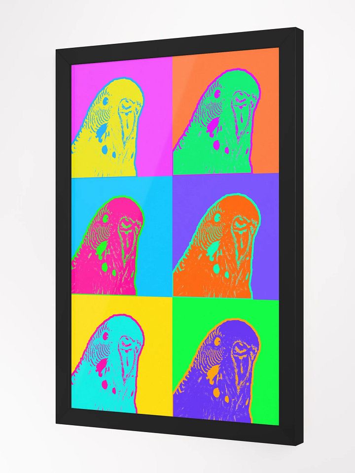 Atlas Bird Pop Framed Print product image (2)