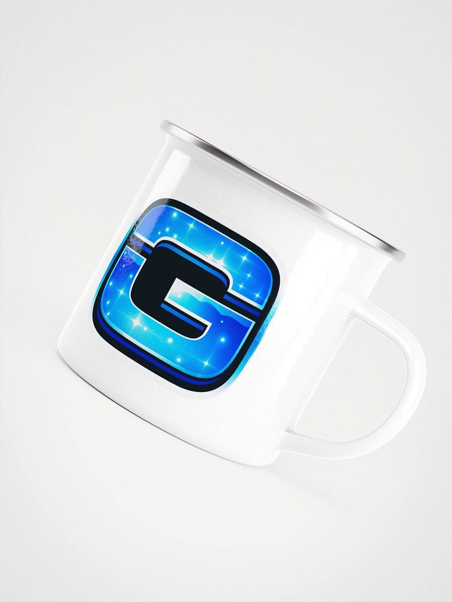 Just G Enamel Mug but make it blue product image (4)